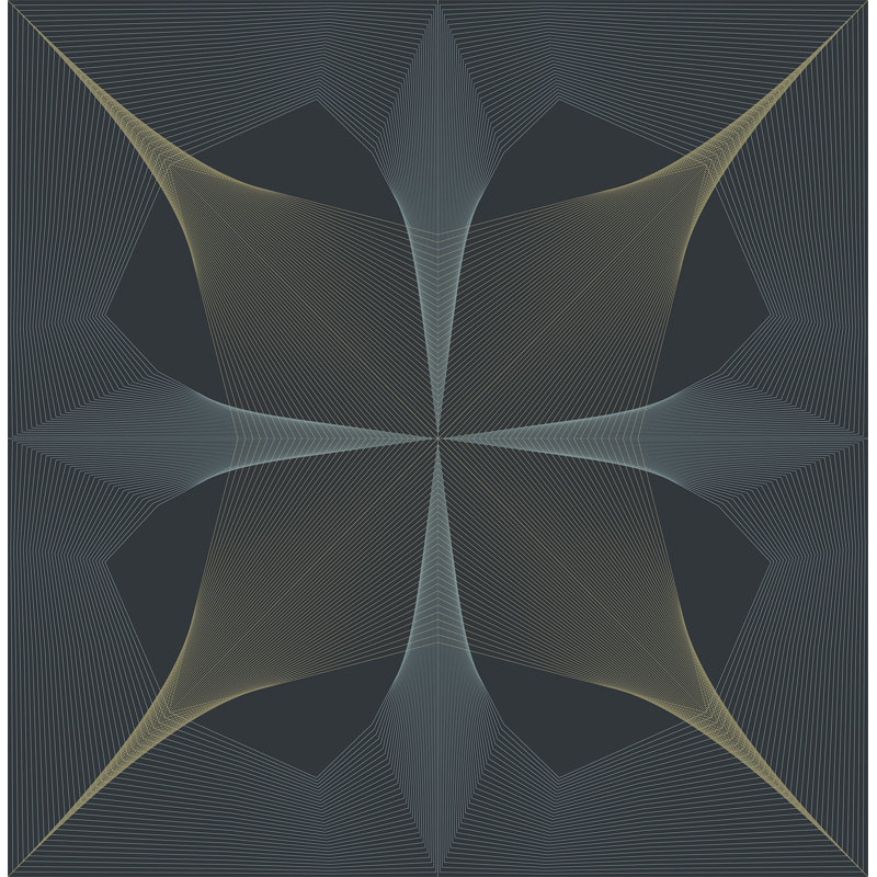 Brayden Studio® Swinehart Geometric Wallpaper Wayfair